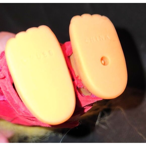 Vintage Russ Troll Doll With Red Outfit & Santa Hat Davey Crockett - Picture 2 of 9